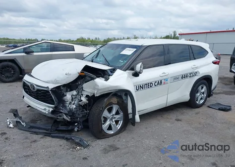 2021 Toyota Highlander Le из США, поврежденный, VIN 5TDBZRBH9MS546806